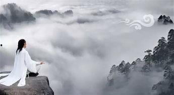 坐看云起图片,一幅云起画卷的宁静沉思